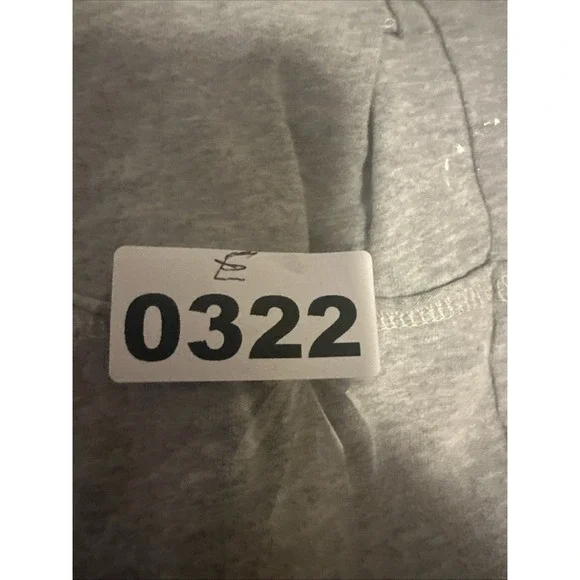 Hayden Los Angeles cropped wide-leg drawstring Gray pants casual soft Beachy - Picture 11 of 11